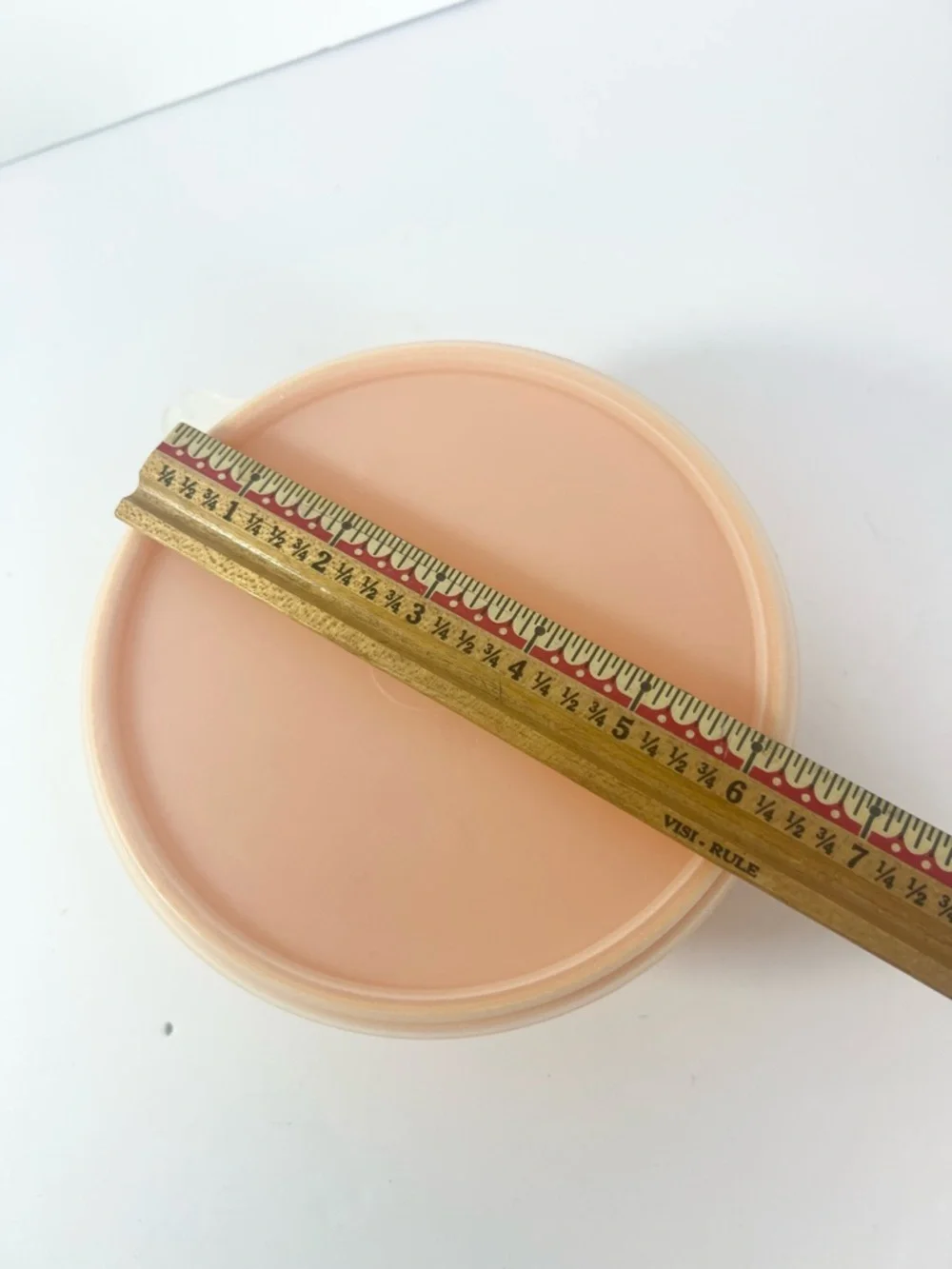 Vintage Tupperware Wonderlier bowl‎ 234-19 with lid yellow-orange